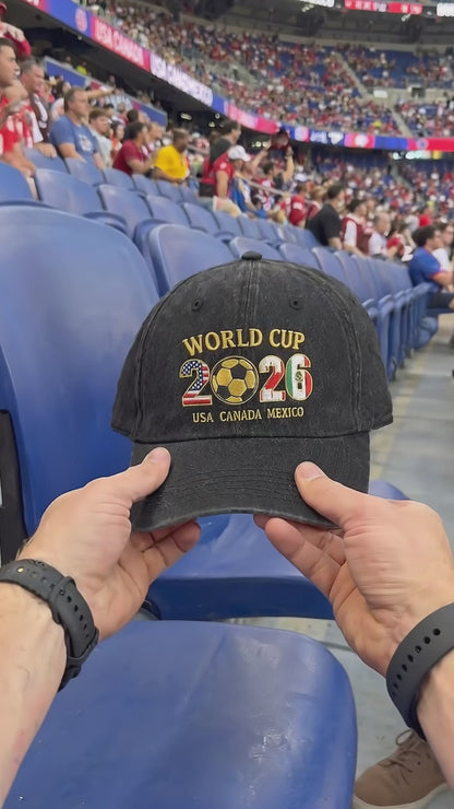 2026 World Cup Hat Vintage Style Adjustable Cotton Cap Usa Canada Mexico Soccer Fan Dad Hat 074df2dd-e34b-4a1f-a90f-ff91897e9905-CRL1776935496583508.mp4