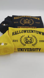 Embroidered Halloween embroidery sweatshirt/Halloweentown sweatshirt, sleeve spooky, ghost, Y2K Style Embroidered Crewneck| Pumpkin Shirt