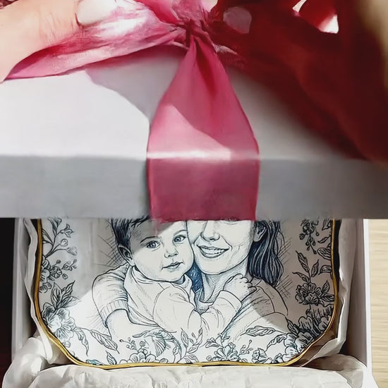 Custom Photo Pencil Sketch Loving Couple Family Pet - Personalized Ring Dish 5bf4780f-b412-4c4b-b36f-f24758e9b3f4-PSL1773653169694833.mp4