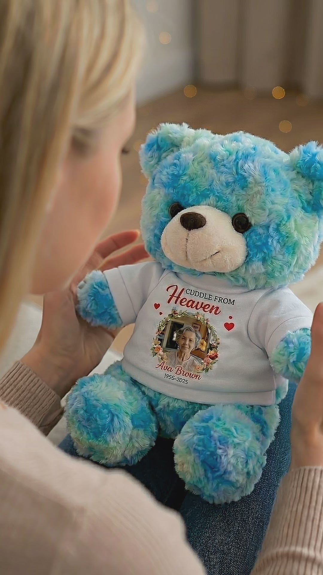 A Cuddle From Heaven - Personalized Teddy Bear ce9d20f4-af31-49f2-ac99-d33b27e5f20d-PSL1775180203215229.mp4