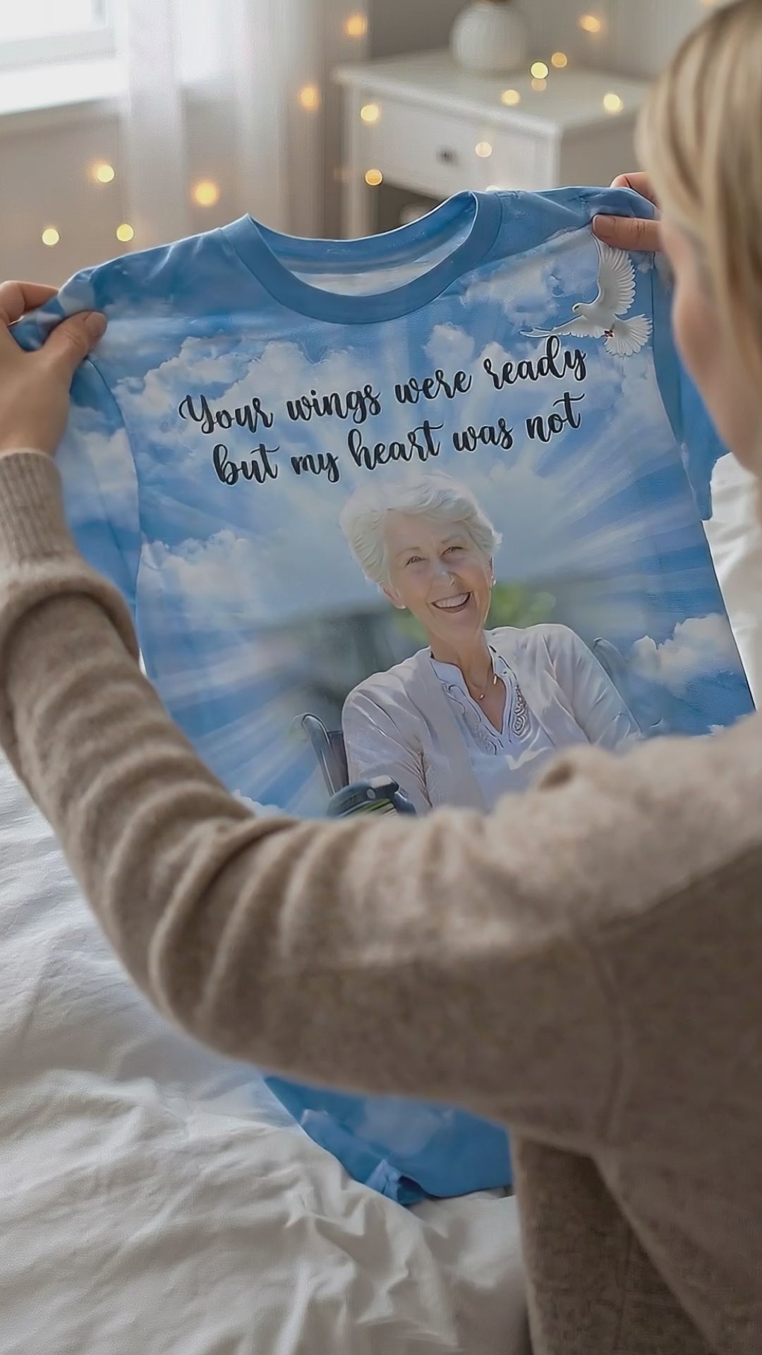 Loving Memories Personalized Photo 3D All Over Print Shirt Memorial a5041d05-baba-4265-a912-39b38c8fd265-PSL1626168236141559.mp4