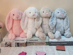 Personalized Embroidered Bunny Rabbit, Personalised Bunny Rabbit Toy,Custom Monogrammed Bunny Rabbit,Bunny Soft Plush Toy,Kids Birthday Gift