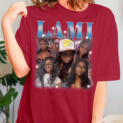 Custom Bootleg Rap Tee, Custom Photo - Vintage Graphic 90s Tshirt, 90s Style, Custom Photo Shirt, Gift For Girlfriend red_3e468b75-5ddc-45f8-90aa-035b530d65ec.jpg