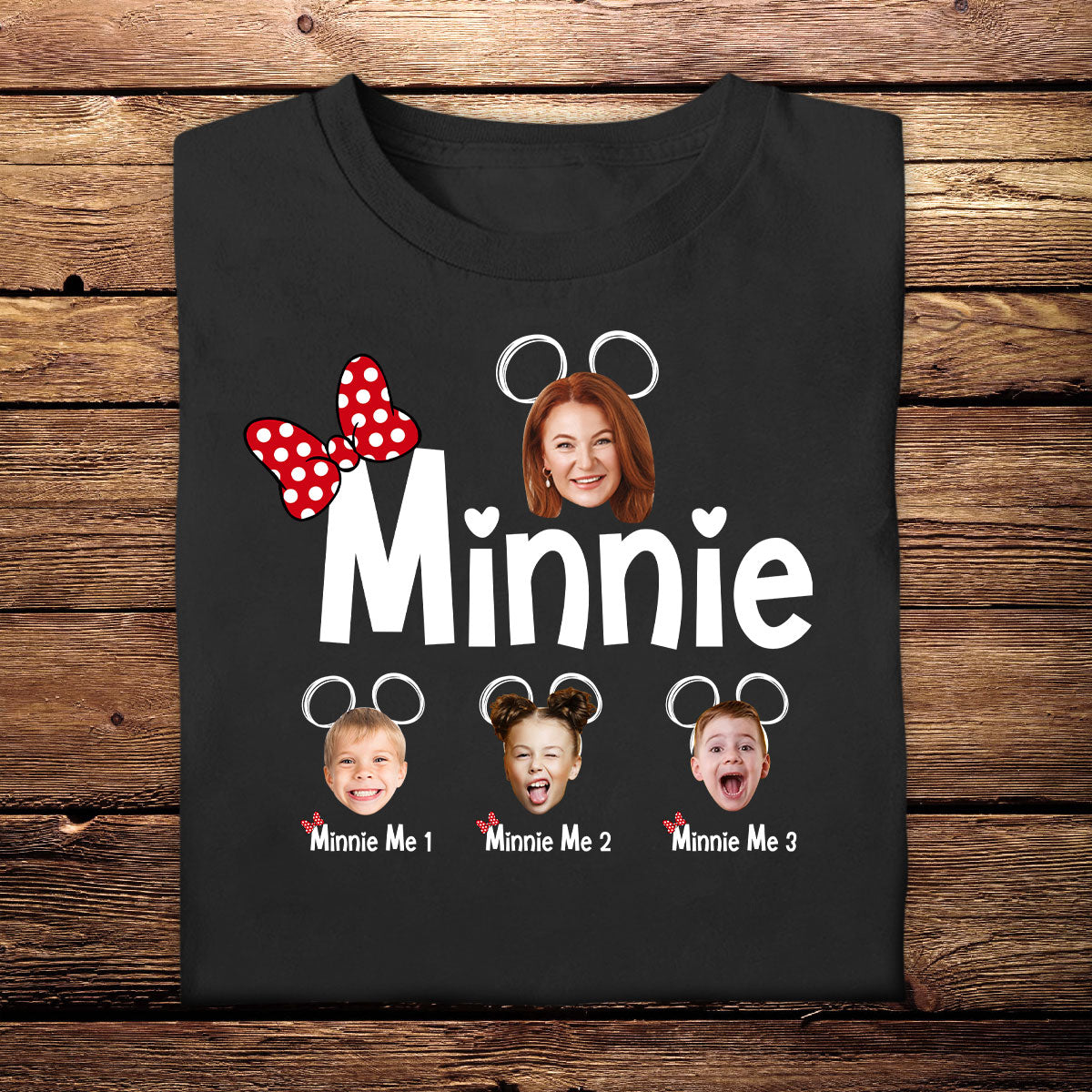 Custom Shirts With Pictures - Minnie - Personalized Gift For Mother's Day shirt-2d---1-shirt-2d_31753101-731d-415c-af56-a9c69be110ab.jpg