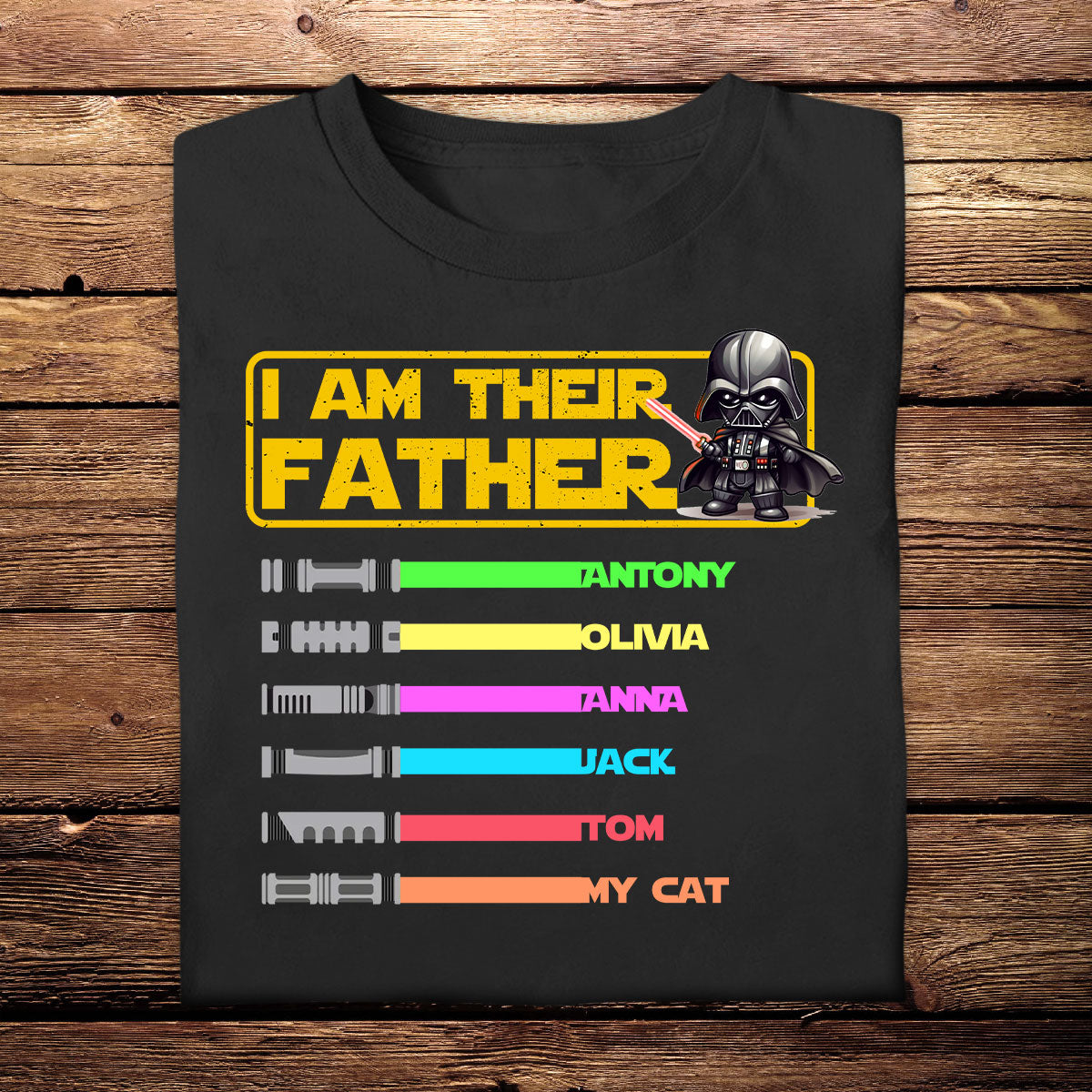 Personalized T-Shirt For Dad - I Am Their Father - Dad - Daddy - Papa - Customized Apparel Gifts For Father's Day Birthday Anniversary T-Shirt For Dad shirt-2d---1-shirt-2d_7df29373-5e1d-4331-a441-01c066079521.jpg
