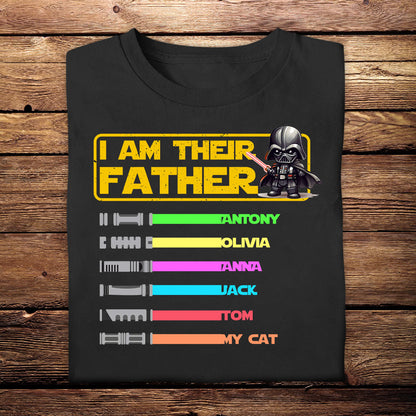 Personalized T-Shirt For Dad - I Am Their Father - Dad - Daddy - Papa - Customized Apparel Gifts For Father's Day Birthday Anniversary T-Shirt For Dad shirt-2d---1-shirt-2d_7df29373-5e1d-4331-a441-01c066079521.jpg