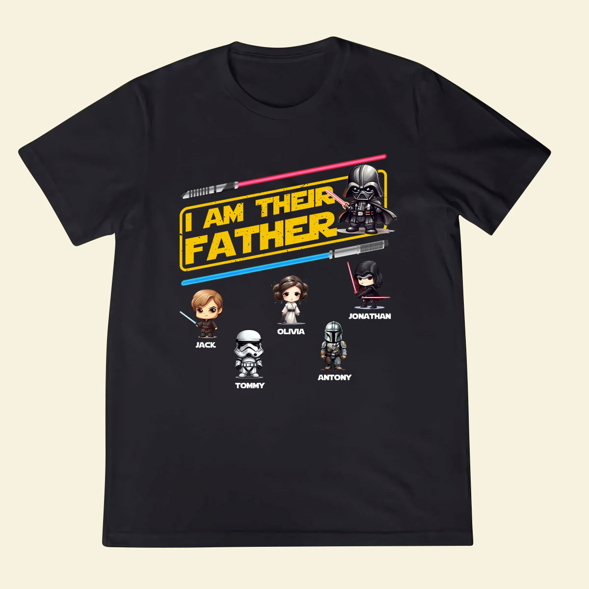 Best Custom T Shirts - I Am Their Father - Customized Apparel for Father's Day Birthday Anniversary shirt-2d---2-shirt-2d-m_u-10.jpg