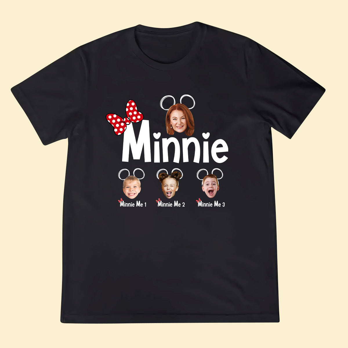 Custom Shirts With Pictures - Minnie - Personalized Gift For Mother's Day shirt-2d---2-shirt-2d_63559df8-fff0-420e-bccb-fcd982d32dfc.jpg