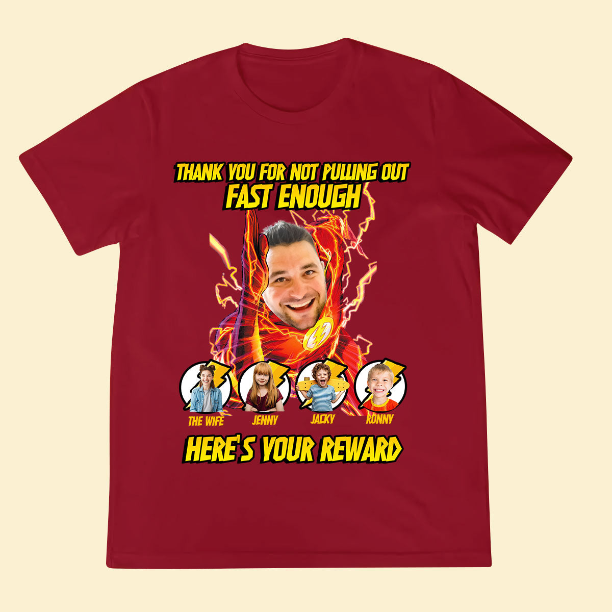 Personalized Photo Apparel For Dad - Best Dad In The Universe - Customized Gifts For Father's Day Birthday Anniversary shirt-2d---2-shirt-2d_b1b9d99d-c05e-4bad-ac87-5cbe4e902cfe.jpg