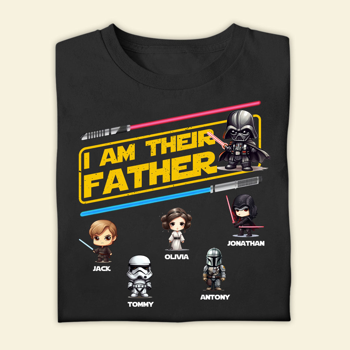 Best Custom T Shirts - I Am Their Father - Customized Apparel for Father's Day Birthday Anniversary shirt-2d---4-shirt-2d-m_u-10.jpg
