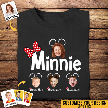 Custom Shirts With Pictures - Minnie - Personalized Gift For Mother's Day shirt2d-baner1.png