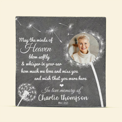 Custom Flat Headstones - In Love Memory Of - In Memory Of Garden Stone - Memory Garden Plaques squareshape.jpg
