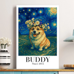 Van Gogh Wall Art Pet Portrait Art Dog Lovers Cat Lovers Gift - Personalized Photo Poster t_ixu_ng_11_96db69e0-af2f-44c5-9fab-32ee77d8fb69.png