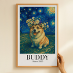 Van Gogh Wall Art Pet Portrait Art Dog Lovers Cat Lovers Gift - Personalized Photo Poster t_ixu_ng_13.png