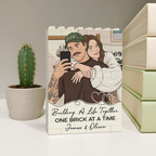 Building A Life Together - Custom Building Block Puzzle