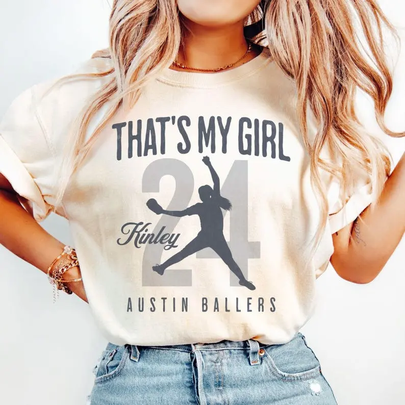That's My Girl Volleyball Mom Dad -Personalized Shirt for Volleyball Mom Dad