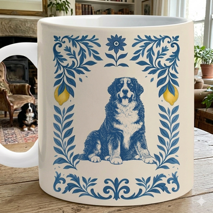 Tile Pattern Art - Personalized Pet Mug