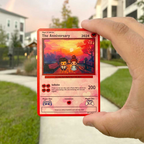 Our Love Game Card - Personalized Poke Card For Couple