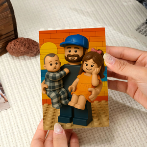 Personalised Brick Photo - Personalized Shaped Building Brick Blocks