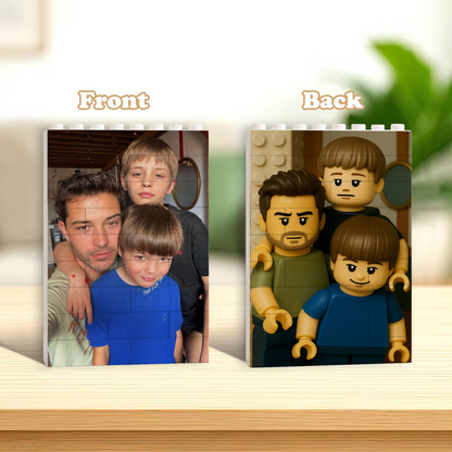 Personalised Brick Photo - Personalized Shaped Building Brick Blocks