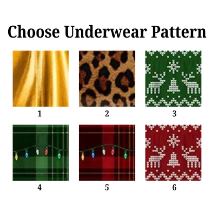 Funny Santa Pants for Men – Novelty Christmas Sweatpants with Faux Belt Print