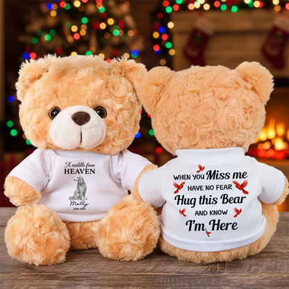 Hug This Bear Dog Loss - Personalized Teddy Bear