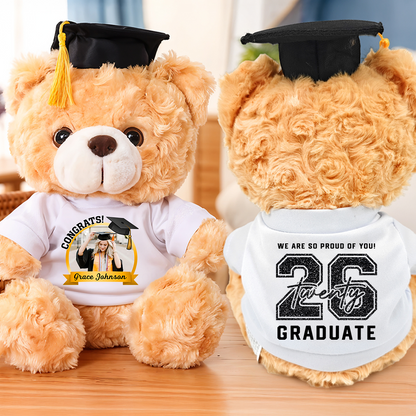 Congrats Personalized Graduation Teddy Bear